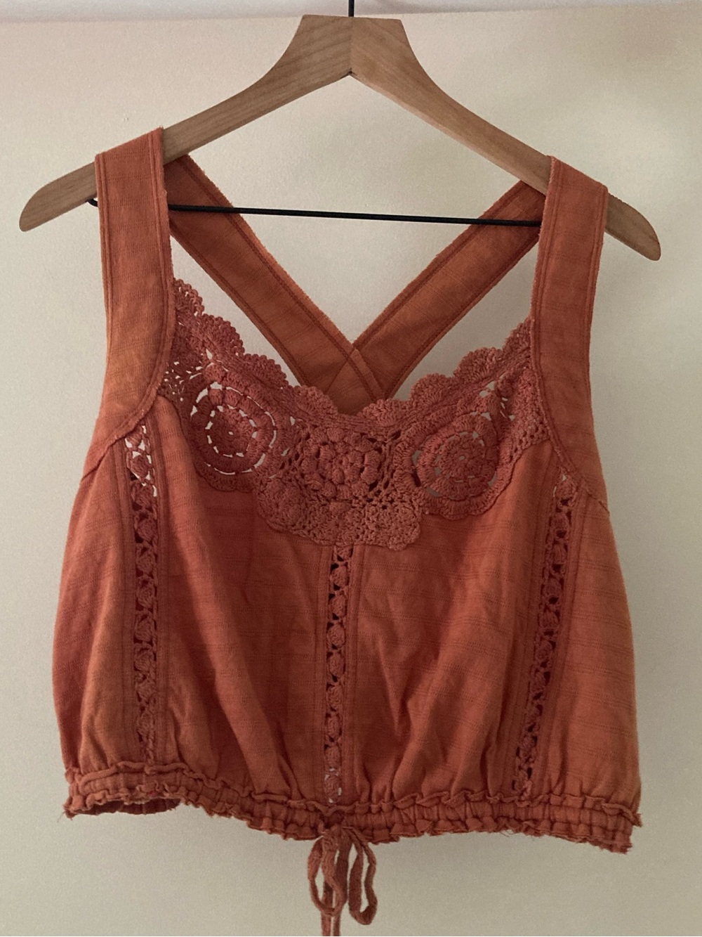Free People Crocheted tank